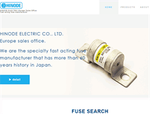 Tablet Screenshot of fuse-hinode.com